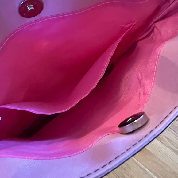 Girls purse pink zebra print tulle - Picture 3 of 4